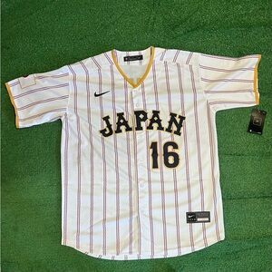 Team Japan Shohei Ohtani White Classic Jersey